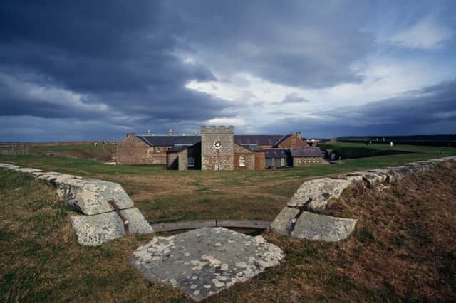 The strategically located Fort George was built after the Battle of Culloden
