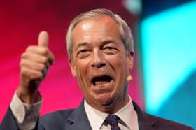 Nigel Farage will be delighted by the disarray within Labour's ranks (Picture: Christopher Furlong)