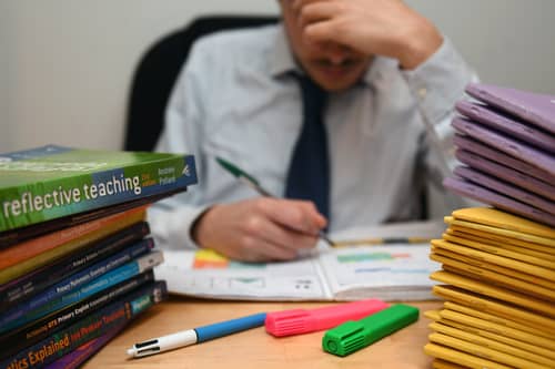 Teachers are bearing the brunt of a breakdown in school discipline (File picture)