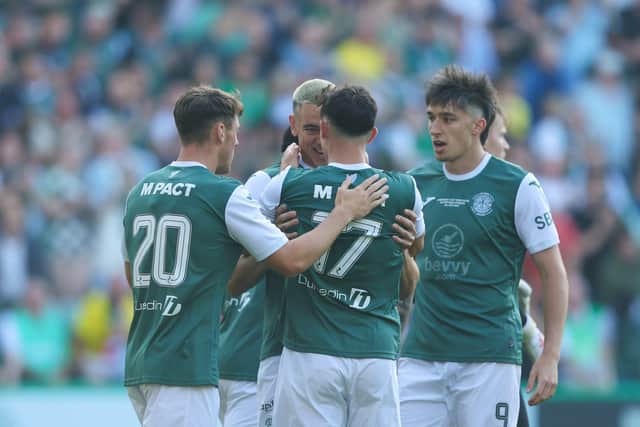 Lewis Miller is on the verge of a departure from Hibs this summer.
