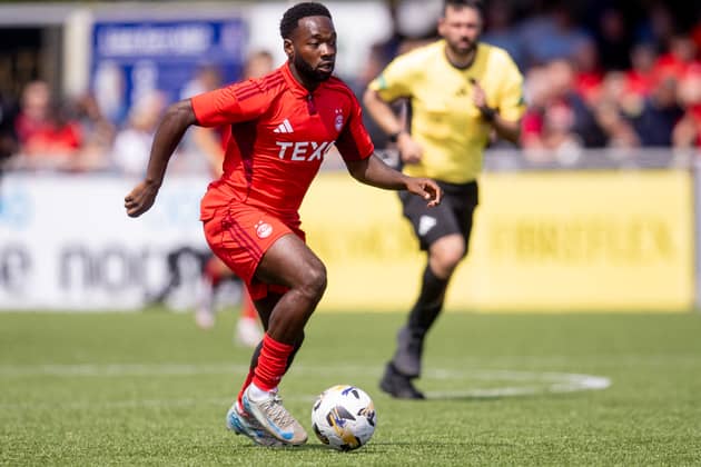 Shayden Morris has 12 months remaining on his Aberdeen deal.