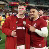 Huw Jones and Sione Tuipulotu will start for the Lions against Australia in the first Test.