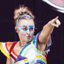 US singer JoJo Siwa performs on stage