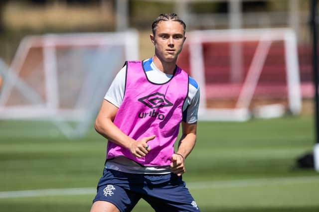 Rangers playmaker Thelo Aasgaard looks set to miss out against Panathinaikos.