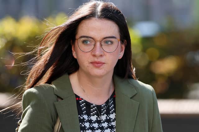 While NHS Fife's Equality and Human Rights Isla Bumba 'hazarded a guess' that she was female, she stressed 'no one knows what their chromosomes are' until they are tested (Picture: Jeff J Mitchell)