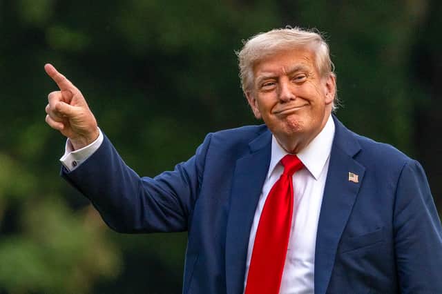 Donald Trump is due to visit Scotland next week (Picture: Tasos Katopodis)