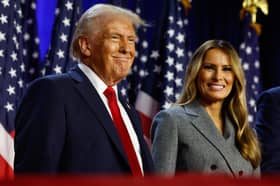Melania Trump appears to be helping her husband realise that Vladimir Putin is not serious about peace in Ukraine (Picture: Chip Somodevilla)