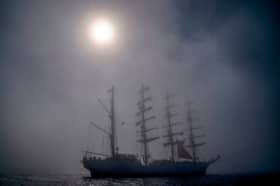 The A-Class tall ship Bap Union, from Peru