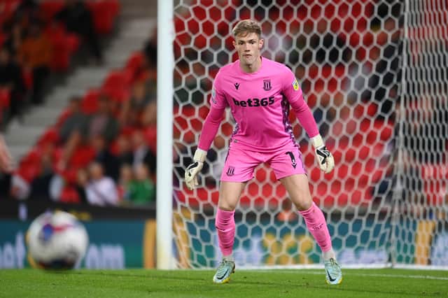 Ex-Hibs loanee Josef Bursik is being targeted by Portsmouth this summer.