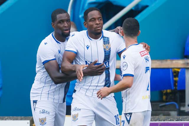 Uche Ikpeazu scored the winner for St Johnstone.