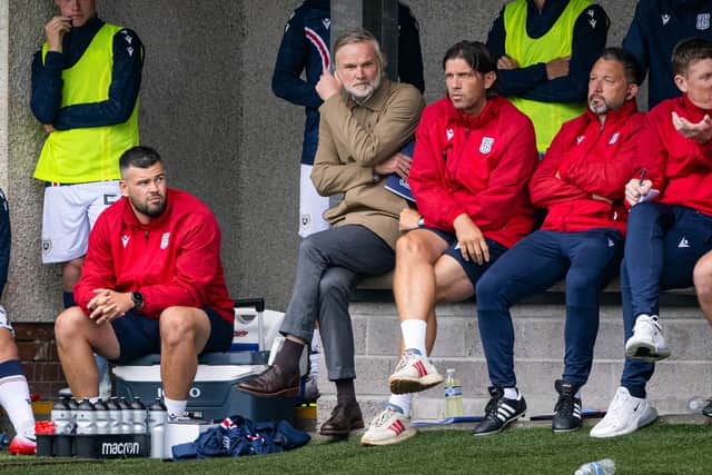 It was not a good day for Steven Pressley and Dundee.