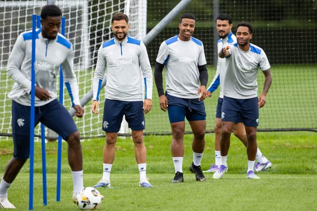 Danilo (right) is in line to lead the Rangers attack against Panathinaikos at Ibrox on Tuesday. (Photo by Alan Harvey / SNS Group)