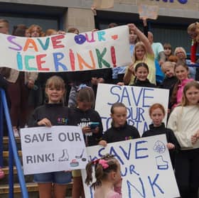 Locals are pleading for their ice rink to be saved.