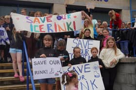 Locals are pleading for their ice rink to be saved.
