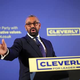 James Cleverly failed in his bid to become party leader but is now back on the Conservative front bench (Picture: Carl Court)
