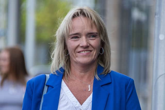 Nurse Sandie Peggie complained about sharing a changing room with a transgender doctor