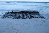 The Sanday Wreck on the shores of Sanday