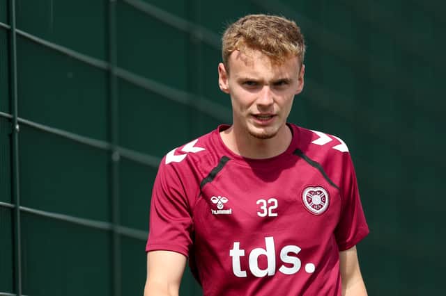 Adam Forrester cut see his loan at St Johnstone cut short by Hearts this week,