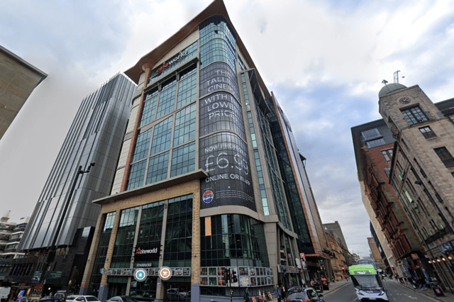 The cinema is the tallest in the world