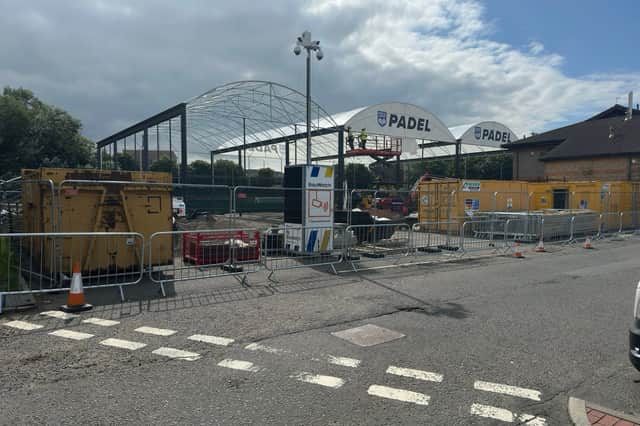 Work on the Portobello site is under way.