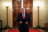 Donald Trump is the only show in town until the US mid-term elections (Picture: Win McNamee)