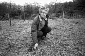 Robert Taylor, who is said to have encountered a spaceship in woods near Livingston