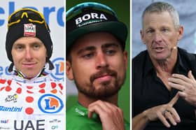 Three of the world's wealthiest cyclists.