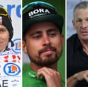 Three of the world's wealthiest cyclists.
