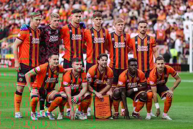 Not one Scot featured in the starting XI for Dundee United against UNA Strassen.