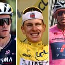 Three of the world's best paid cyclists.