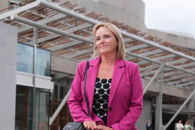 A public inquiry into the case involving nurse Sandie Peggie, seen at the Scottish Parliament, and NHS Fife might prove to be an expensive waste of time (Picture: Andrew Milligan)