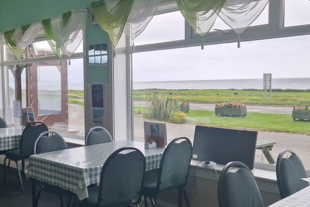 Balkenna Tea Room, just outside Turnberry