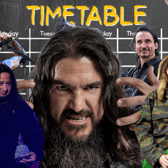 What time are the likes of Fear Factory, Trivium, Machine Head, Gojira, Nailbomb and many more performing at Bloodstock 2025 - and are there any huge set clashes?