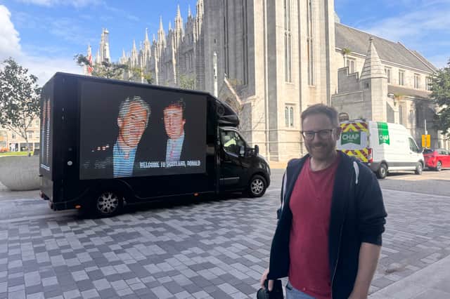 Ross Scott called Mr Trump an ‘abhorrent human being’.