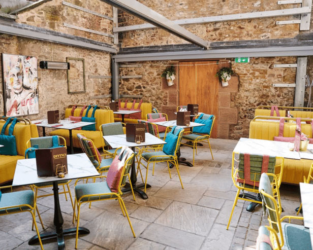 Divino Enoteca terrace