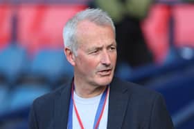 Scottish FA VAR manager Martin Atkinson. (Photo by Ross MacDonald / SNS Group)