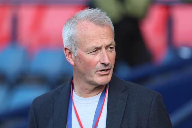Scottish FA VAR manager Martin Atkinson. (Photo by Ross MacDonald / SNS Group)