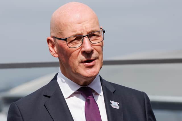 First Minister John Swinney