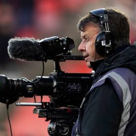 A Sky Sports camera operator during a match between Aberdeen and Celtic at Pittodrie last season. (Photo by Craig Foy / SNS Group)
