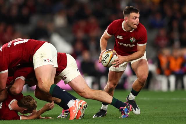 Ben White has impressed for the British and Irish Lions but it will be hard for him to force his way into the Test squad.