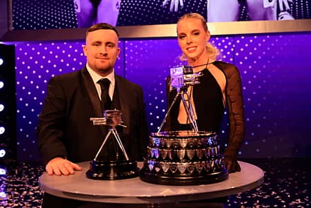 Last year's SPOTY winners Keely Hodgkinson and Luke Littler.