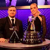 Last year's SPOTY winners Keely Hodgkinson and Luke Littler.