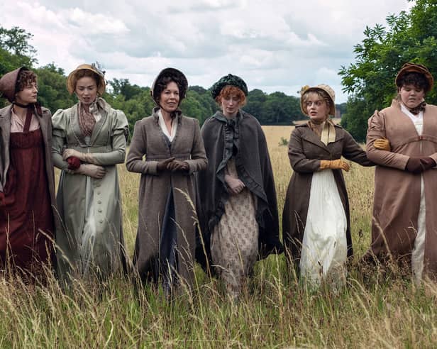The Bennet women in Netflix’s Pride and Prejudice series.
