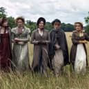 The Bennet women in Netflix’s Pride and Prejudice series.