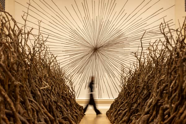 Andy Goldsworthy: Oak Passage and Dock Drawing