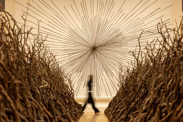 Andy Goldsworthy: Oak Passage and Dock Drawing.