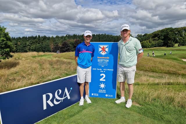Brothers Connor and Gregor Graham are both teeing up in this week’s Farmfoods Scottish Challenge supported by The R&A at Schloss Roxburghe near Kelso