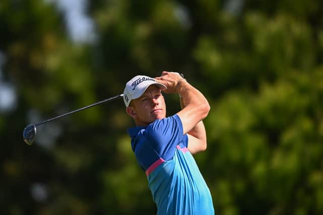 Gregor Graham’s rookie season on the HotelPlanner Tour has been hampered by a wrist injury