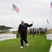 The new course at Trump International Golf Links was opened yesterday. 