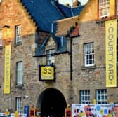 Pleasance Courtyard, where The Green is situated.